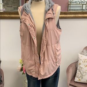 Pink jacket vest